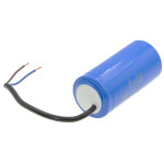 Конденсатор JYUL CD-60 200мкф пусковой - 300 VAC провода (50*105 mm)