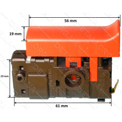 кнопка перфоратора Bosch 4 DFE оригінал 2607200576