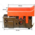 Кнопка перфоратора Bosch 4 DFE оригинал 2607200576