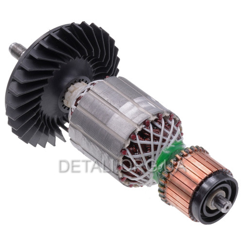 Якір болгарки Bosch GWS 20-180 (L205/D54 посадка 10мм різьблення) PRO 1604011296