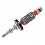 Якорь шлифмашины Bosch DREMEL 4000 оригинал 2610004557 (158*25 / шлиц7 мм)