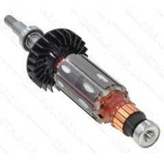 Якір шліфувальної машини Bosch DREMEL 4000 оригінал 2610004557 (158*25 / шліц7 мм) 2