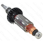Якорь шлифмашины Bosch DREMEL 4000 оригинал 2610004557 (158*25 / шлиц7 мм)