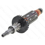 Якорь шлифмашины Bosch DREMEL 4000 оригинал 2610004557 (158*25 / шлиц7 мм)