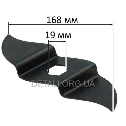 Ніж аератора Viking LB 540 оригінал 62907020100 (d19 / L168 мм)