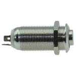 Кнопка антивандальная d14mm різьблення 12mm h30mm 2 положення 4 контакти індикація