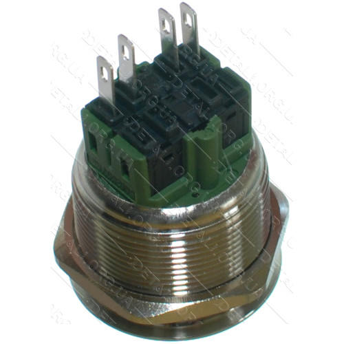 кнопка антивандальная d28mm різьблення 25mm h33mm 4 контакти
