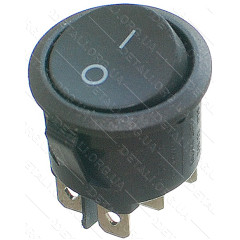 тумблер круглий 2 положення 6 контактів d 25 mm 6A