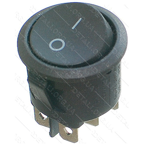 тумблер круглий 2 положення 6 контактів d 25 mm 6A