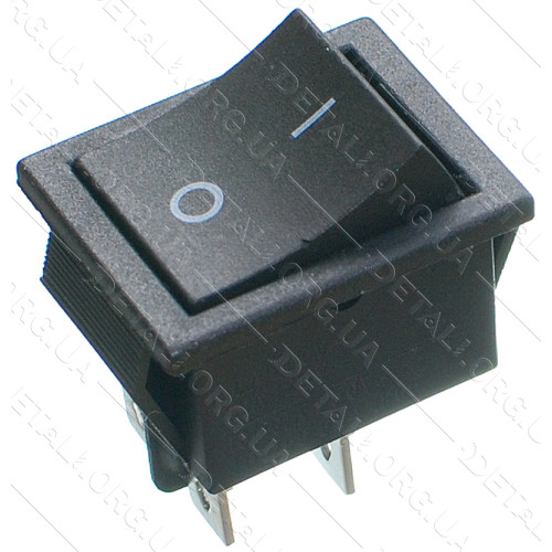 Тумблер 2 положения 4 контакта пружина 25*31 mm 16A