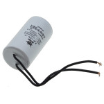 Конденсатор JYUL CBB-60 7мкф - 450 VAC дроти (35*63 мм)