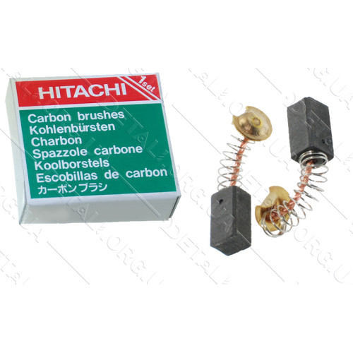 Щітки Hitachi 6,5х7,5х12 пружина аналог 999-021 (відстріл)