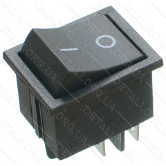Тумблер 2 положения 4 контакта 26*33 mm 16A