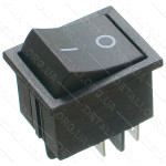 тумблер 2 положення 4 контакти 26*33 mm 16A