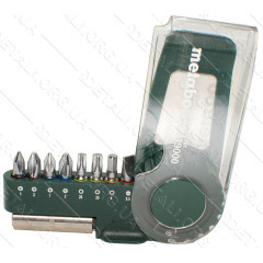 Набір біт Metabo Promotion 9шт оригінал 630419000