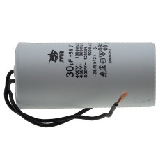 Конденсатор JYUL CBB-60 30мкф - 450 VAC дроти (45*96 mm)