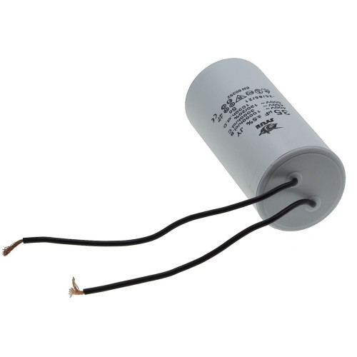 Конденсатор JYUL CBB-60 35мкф - 450 VAC дроти (45*96 mm)