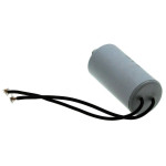 Конденсатор JYUL CBB-60L 1мкф - 450 VAC болт + провода (30*59 mm)