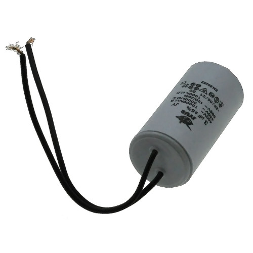 конденсатор JYUL CBB-60L 3мкф - 450 VAC болт + дроту(30*59 mm)