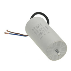 Конденсатор JYUL CBB-60L 70мкф - 450 VAC болт + провода (50*120 mm) 2