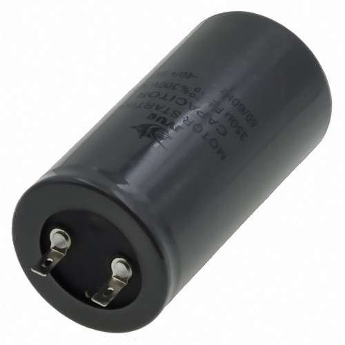 Конденсатор JYUL CD-60 350мкф - 300 VAC Пусковой - 50Hz. (50*102 mm)