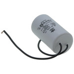 Конденсатор JYUL CBB-60 8мкф - 450 VAC дроти (35*63 мм)
