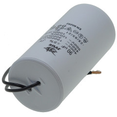 Конденсатор JYUL CBB-60 90мкф - 450 VAC дроти (60*123 мм) 2