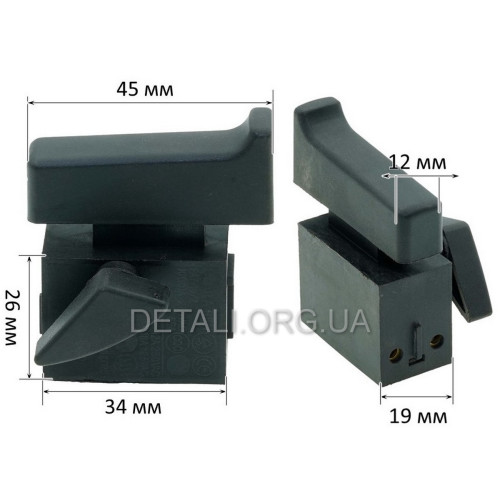 Кнопка для инструмента VJ Parts (12*45)