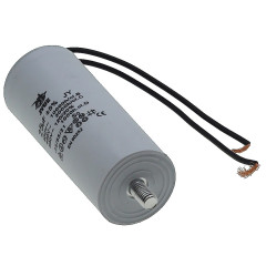Конденсатор JYUL CBB-60L 25мкф - 450 VAC болт + дроту(40*98 mm) 2