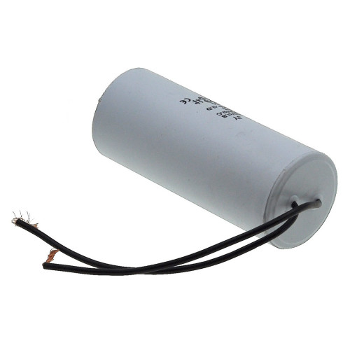 Конденсатор JYUL CBB-60L 25мкф - 450 VAC болт + дроту(40*98 mm)