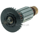 Якір (ротор) пила дискова Makita 5705R (172*41 7-з ліво) GUA аналог 516418-0
