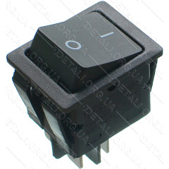 Тумблер 2 положения 4 контакта 25*32 mm h33mm 16A