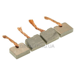 Щетки меднографитовые 7,5х25х21 выход сзади (4 шт) 2