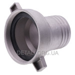 Переходная муфта мотопомпы с 3" на 2,5" (76мм на 63мм)