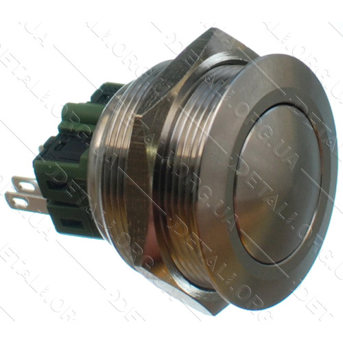 кнопка антивандальная d32mm різьблення 28mm h34mm 4 контакти