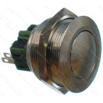 кнопка антивандальная d32mm різьблення 28mm h34mm 4 контакти