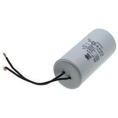 Конденсатор JYUL CBB-60 80мкф - 450 VAC провода (55*120 mm) 2