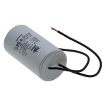 Конденсатор JYUL CBB-60L 18мкф - 450 VAC болт + провода (40*73 mm)