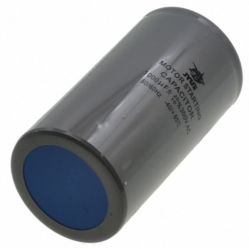 конденсатор JYUL CD-60 1000мкф - 300 VAC Пусковий - 50Hz. (65*122 mm)