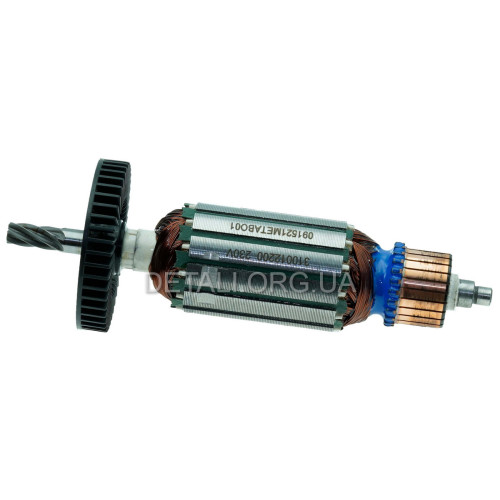 Якорь перфоратора Metabo BHE 2643 оригинал 310012200 (154,5*35 6-з право)