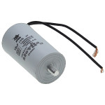 Конденсатор JYUL CBB-60L 16мкф - 450 VAC болт + провода (40*73 mm)