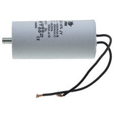Конденсатор JYUL CBB-60L 35мкф - 450 VAC болт + провода (45*98 mm)