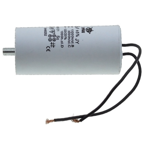 конденсатор JYUL CBB-60L 35мкф - 450 VAC болт + дроту(45*98 mm)