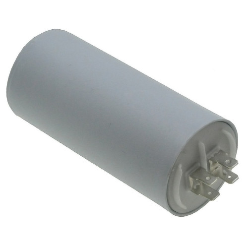 Конденсатор JYUL CBB-60M 50мкф - 450 VAC болт + клеми (50*107 мм)