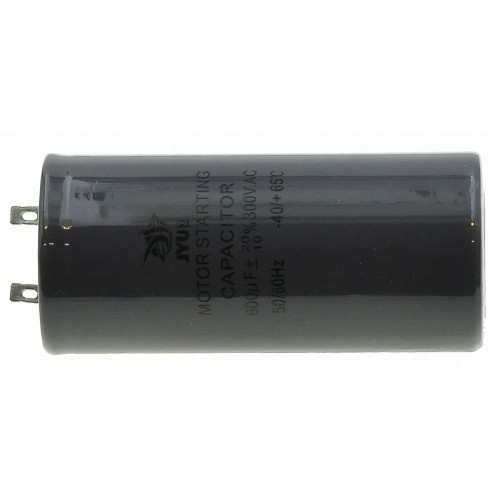Конденсатор JYUL CD-60 600мкф - 300 VAC Пусковой - 50Hz. (50*111 mm)