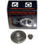 Шестерни (пара) болгарки Makita GA5030 PRO аналог 227545-5 + 227546-3 (d1 12*44.5/d2 6*16/h2 11) 