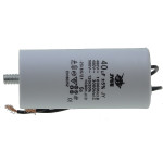 Конденсатор JYUL CBB-60L 40мкф - 450 VAC болт + провода (45*98 mm)