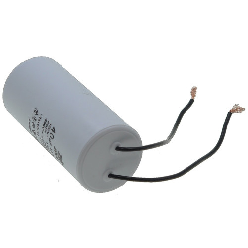конденсатор JYUL CBB-60L 40мкф - 450 VAC болт + дроту(45*93 mm)
