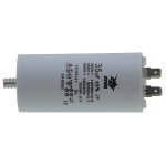 Конденсатор JYUL CBB-60M 35мкф - 450 VAC болт + клеми (45*95 mm)