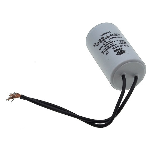 Конденсатор JYUL CBB-60 3,5мкф - 450 VAC провода (30*53 mm)